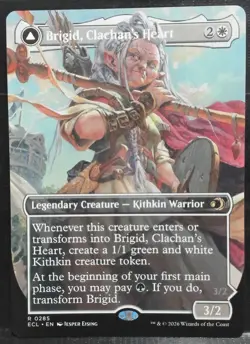 Brigid, Clachan's Heart 0285 // Doun's Mind Borderless Eclipsed Regular NM - Image 1