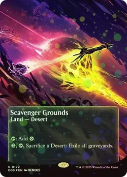 Scavenger Grounds (172/180) Edge of Eternities Stellar Sights NM - Galaxy Foil - Image 1