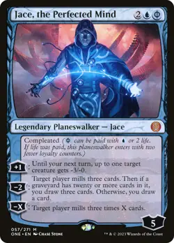 Jace, the Perfected Mind [Phyrexia: All Will Be One] Near Mint - Image 1