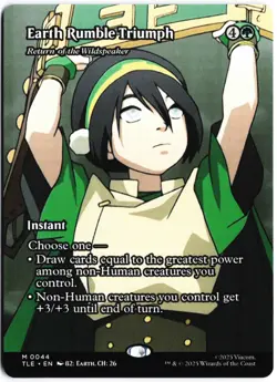 Earth Rumble Triumph - Return of the Wildspeaker (Borderless) M Avatar: 44 NM - Image 1