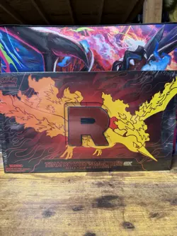 Pokemon TCG Team Rocket’s Moltres ex Ultra Premium Collection UPC Factory Sealed - Image 1