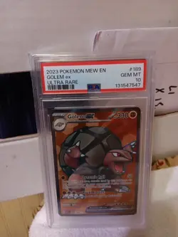 Golem ex 189/165 Sv: Scarlet & Violet 151 Holo Pokemon PSA 10 Gem Mint!!! - Image 1