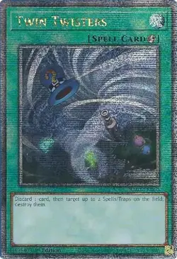 Twin Twisters (Quarter Century Secret Rare)-Quarter Century Secret Rare - 1st... - Image 1
