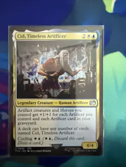 Cid, Timeless Artificer (0410) #410 (NM) Final Fantasy FIN Magic MTG - Image 1
