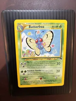 Pokemon Card - Butterfree Southern Islands 9/18 Non-Holo LP+ - Image 1