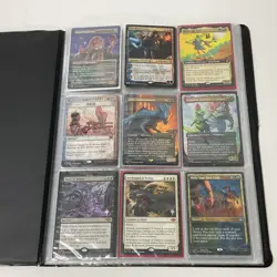 35x Magic The Gathering MTG & 17x Pokemon TCG Cards in Pokemon Folder (H5) W#660 - Image 1