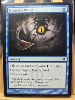 MTG - Gitaxian Probe - New Phyrexia (NPH) - #35 - Image 1