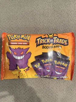 2022 Pokemon Trick or Trade Booster Bundle 40 Mini Packs English TCG - Image 1