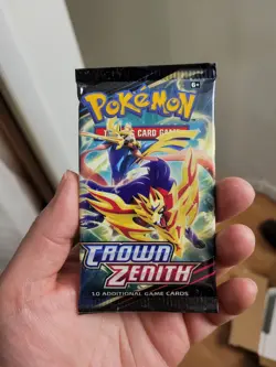 Pokemon Sword & Shield Crown Zenith Booster Pack New Sealed! - Image 1