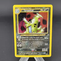 Tyranitar 12/75 Holo Rare Neo Discovery Pokemon MP - Image 1
