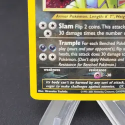 Tyranitar 12/75 Holo Rare Neo Discovery Pokemon MP - Image 4