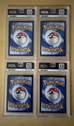 POKEMON INDONESIAN PROMOS #101 154 155 190 PIKACHU BATIK SHIRT PSA 10 Sequential - Image 2