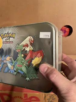 2003 EX Series Collector Tin E-Reader Factory Sealed 5 Packs Vintage Pokemon #2 - Image 2