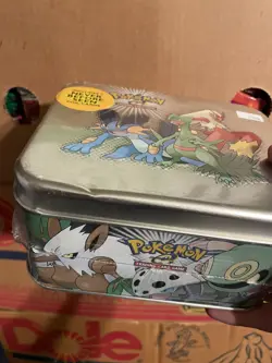 2003 EX Series Collector Tin E-Reader Factory Sealed 5 Packs Vintage Pokemon #2 - Image 3