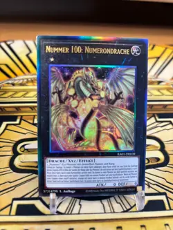 Yugioh Nummer 100: Numerondrache RA01-DE039 Ultimate Rare - Image 1