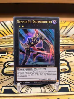 Yugioh Number 65 Genie Breaker Ultra Rare BLMR-EN079 - Image 1
