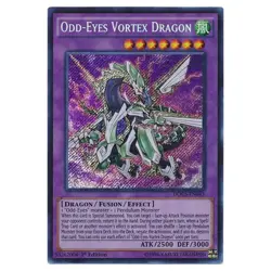 Odd-Eyes Vortex Dragon Yu-Gi-Oh! DOCS-EN045 1st Secret Rare - Image 1