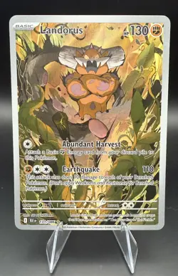Landorus - Illustration Rare SV: Black Bolt 131/086 Pokemon TCG English NM - Image 1