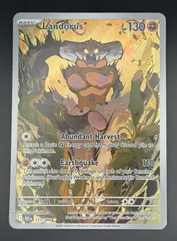 Landorus - Illustration Rare SV: Black Bolt 131/086 Pokemon TCG English NM - Image 2
