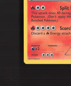 Charizard 19/113 Legendary Treasures Cosmos Holo Rare Pokemon Card DMG - Image 5