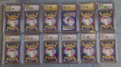 Pokemon Graded Japanese/Chinese Card Lot CHARIZARD VSTAR ex Full Art Rare CGC 10 - Image 2