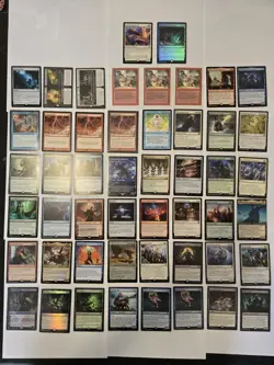 Mtg Magic The Gathering Bulk Rare Lot 50 Cards $100 Value, See Photos And List - Image 1