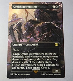 Orcish Bowmasters (Borderless) Universes Beyond: the Lord of the Rings: Tales of - Image 1