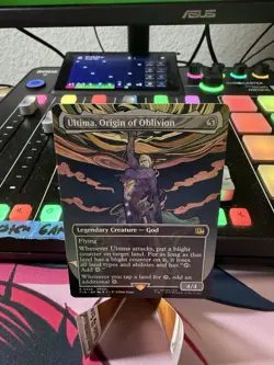 Ultima, Origin of Oblivion (Borderless) Final Fantasy Regular MTG - Image 1