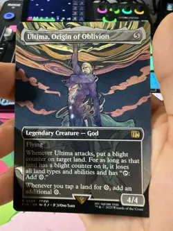 Ultima, Origin of Oblivion (Borderless) Final Fantasy Regular MTG - Image 3