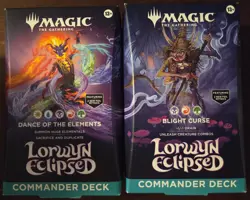 MTG Lorwyn Eclipsed Commander Decks Set of 2 NEW/SEALED - Image 1