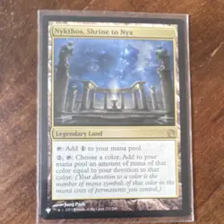 Magic: The Gathering Nykthos, Shrine to Nyx Legendary Land 2013 223/249 - Image 1
