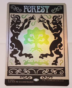 Forest Rainbow Foil 0892 SLD NM/MT [Secret Lair:MTG] - Image 1
