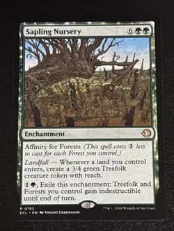 MTG Lorwyn Eclipsed Sapling Nursery 0192 NM Rare - Image 1