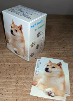 2010s Era 2014 Doge Meme Ultra Pro Deck Box w/Divider - Image 1