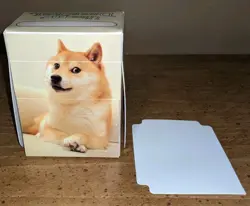 2010s Era 2014 Doge Meme Ultra Pro Deck Box w/Divider - Image 3