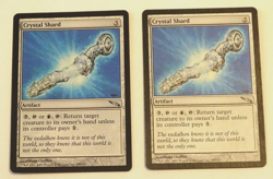 2X MTG Crystal Shard Mirrodin Magic The Gathering Light Play English - Image 1