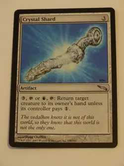 2X MTG Crystal Shard Mirrodin Magic The Gathering Light Play English - Image 2