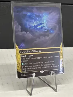 Sunken Citadel (Borderless) (Galaxy Foil) - EOS #131 Rare - NM Stellar Sights 🔥 - Image 2
