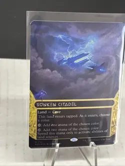 Sunken Citadel (Borderless) (Galaxy Foil) - EOS #131 Rare - NM Stellar Sights 🔥 - Image 4