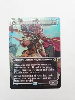 Brigid, Clachan's Heart (Borderless) Lorwyn Eclipsed Foil - Image 1