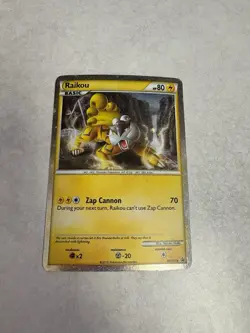 Raikou HGSS19 Holo Promo Edition Pokemon Card - Image 1