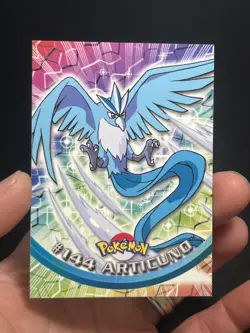 2000 Topps Pokemon TV Animation Edition Series 3 Non Holo #144 Articuno LP - Image 1