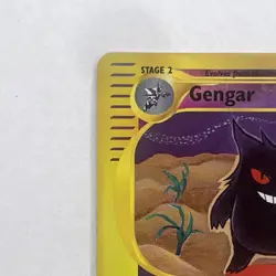 2002 Pokemon Expedition Set Gengar Holo #13/165 LP/MP - Image 2