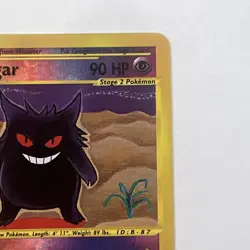 2002 Pokemon Expedition Set Gengar Holo #13/165 LP/MP - Image 3