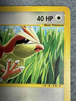 Pidgey 2002 Pokemon Vintage Card # 123/165 Expedition E-Reader Non Holo MP / HP - Image 2