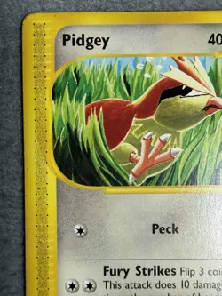Pidgey 2002 Pokemon Vintage Card # 123/165 Expedition E-Reader Non Holo MP / HP - Image 4