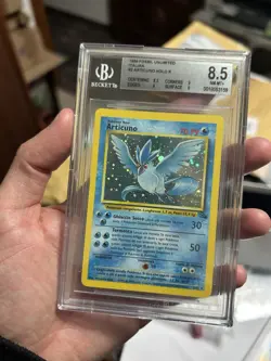Pokemon Articuno Fossil Holo ITA BGS 8.5 ❄ Vintage 1999 | Legendary Bird - Image 1