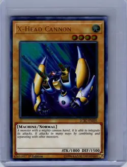 X-Head Cannon Ultra Rare Legendary Collection Kaiba LCKC-EN005 Near Mint - Image 1