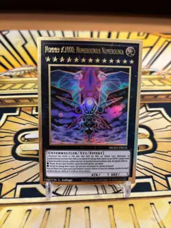 Yugioh Nummer IC1000 Numerounius Numerounia Gold Rare MGED-DE032 - Image 1