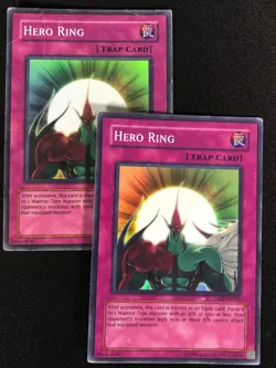 Yugioh Hero Ring GX1-EN003 Super x2 (MP) - Image 1